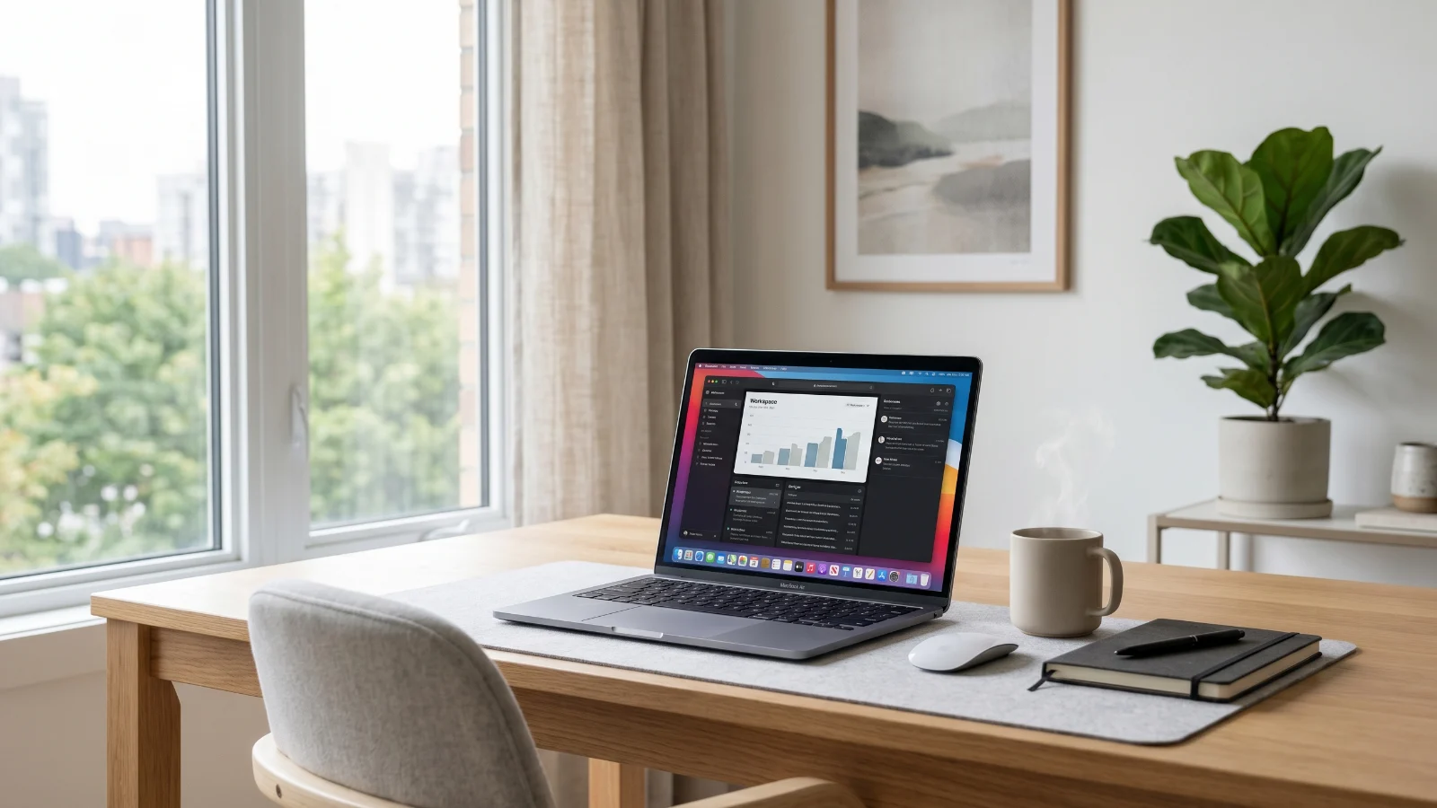 Asian solopreneur managing automated digital business from modern workspace in Thailand