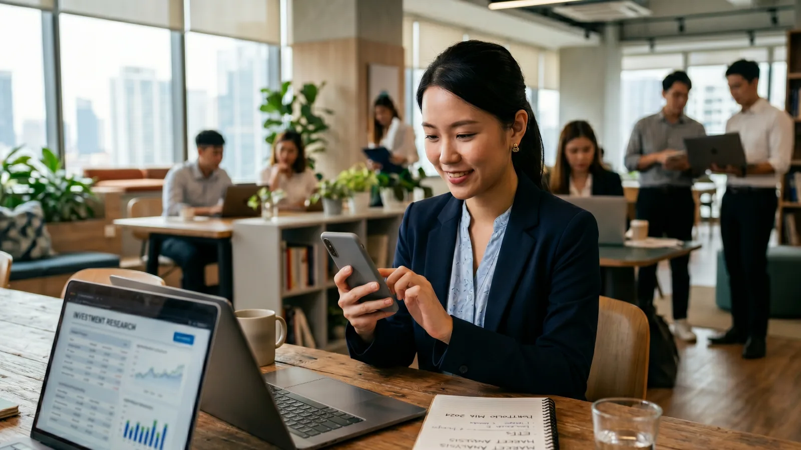AI powered investment and wealth management platform for Southeast Asian investors