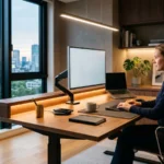 AI powered smart home office for productivity and digital work