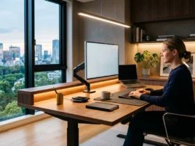 AI powered smart home office for productivity and digital work