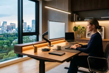 AI powered smart home office for productivity and digital work