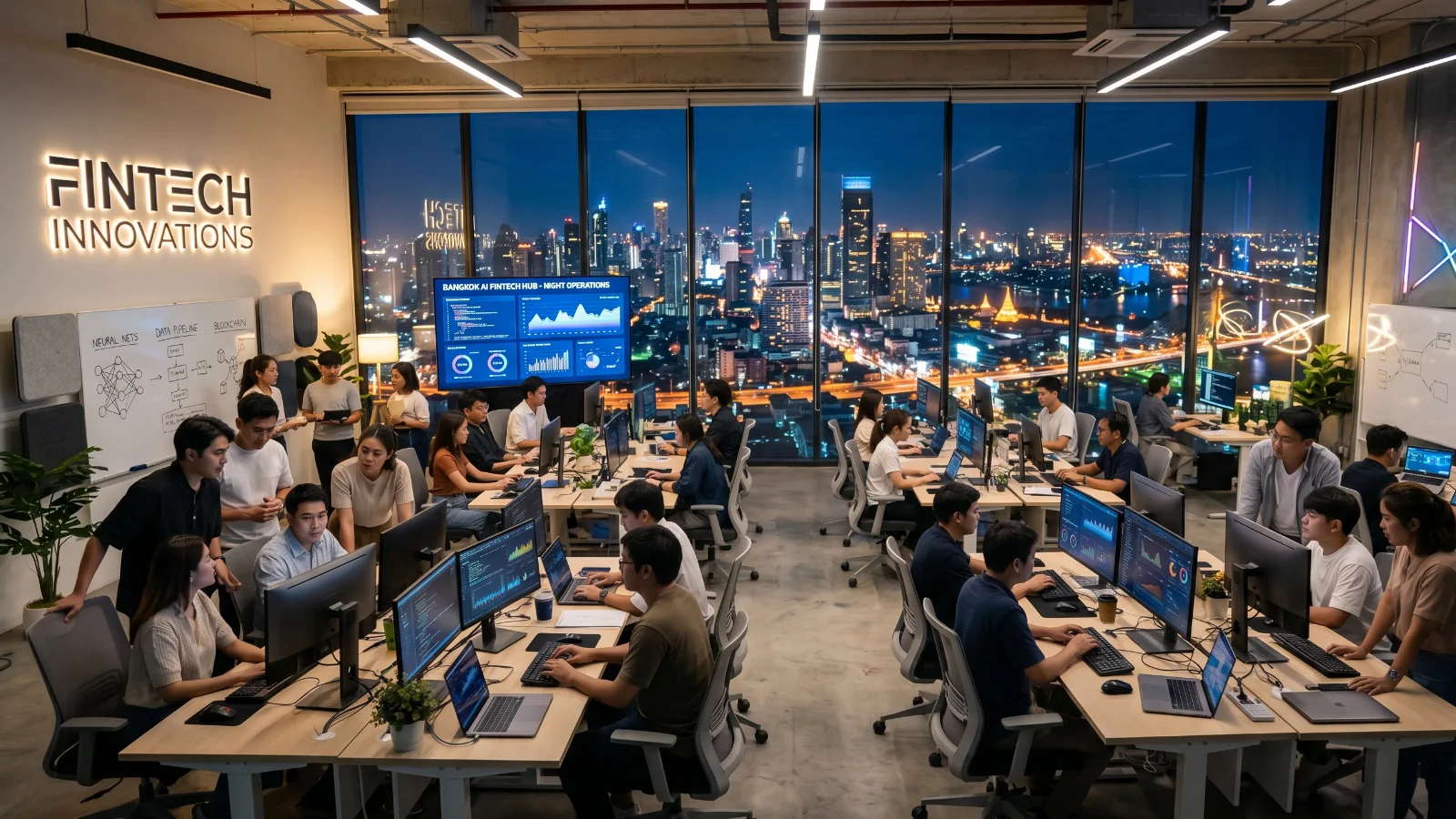 AI powered digital business ecosystem in Thailand and Southeast Asia