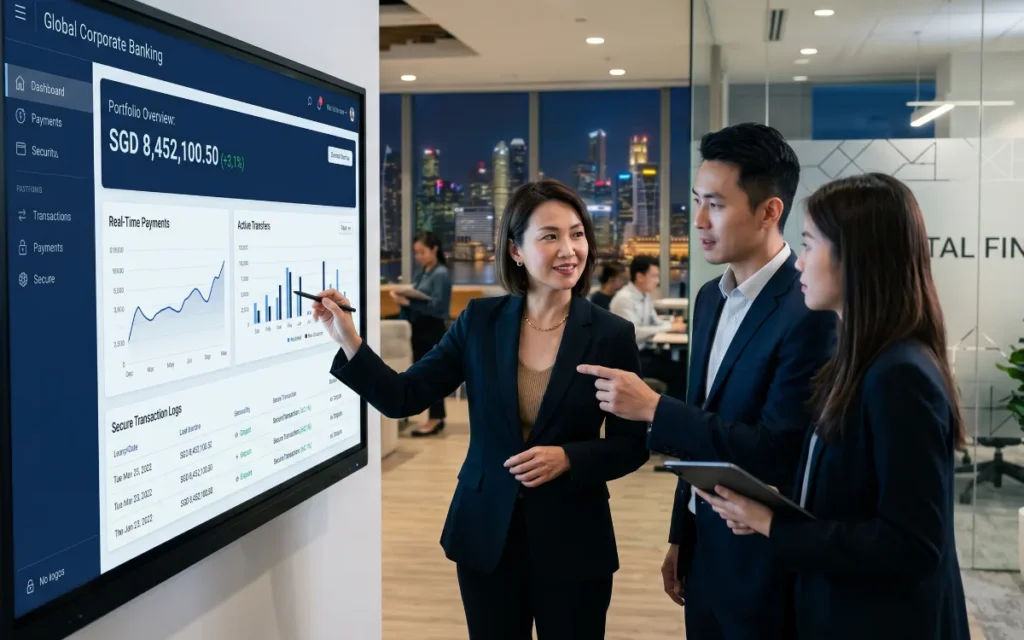 Southeast Asian fintech payment system managing secure cross border ecommerce transactions