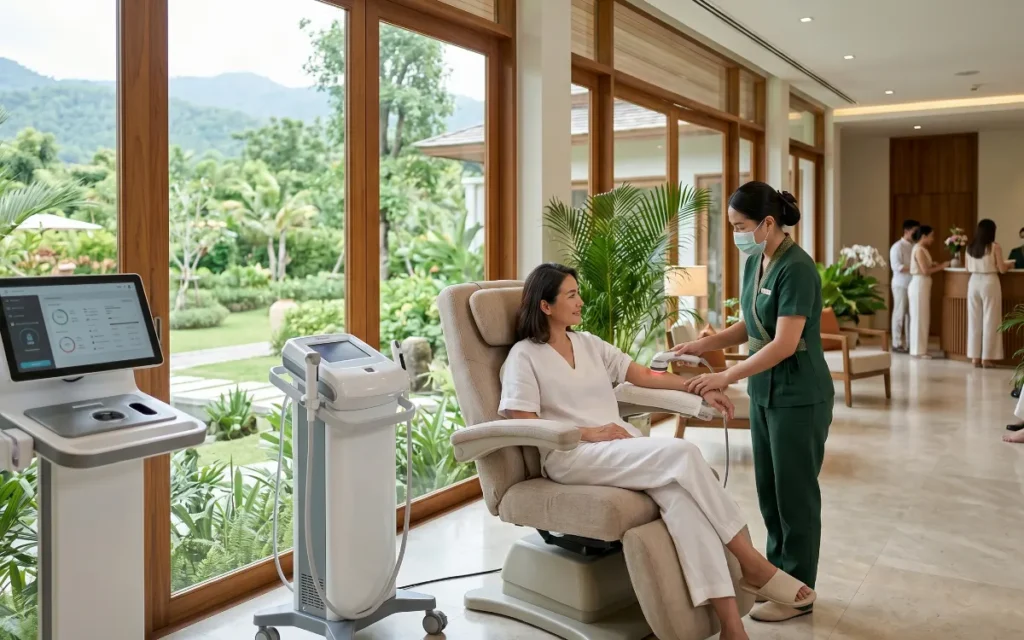 Advanced medical technology and wellness business ecosystem