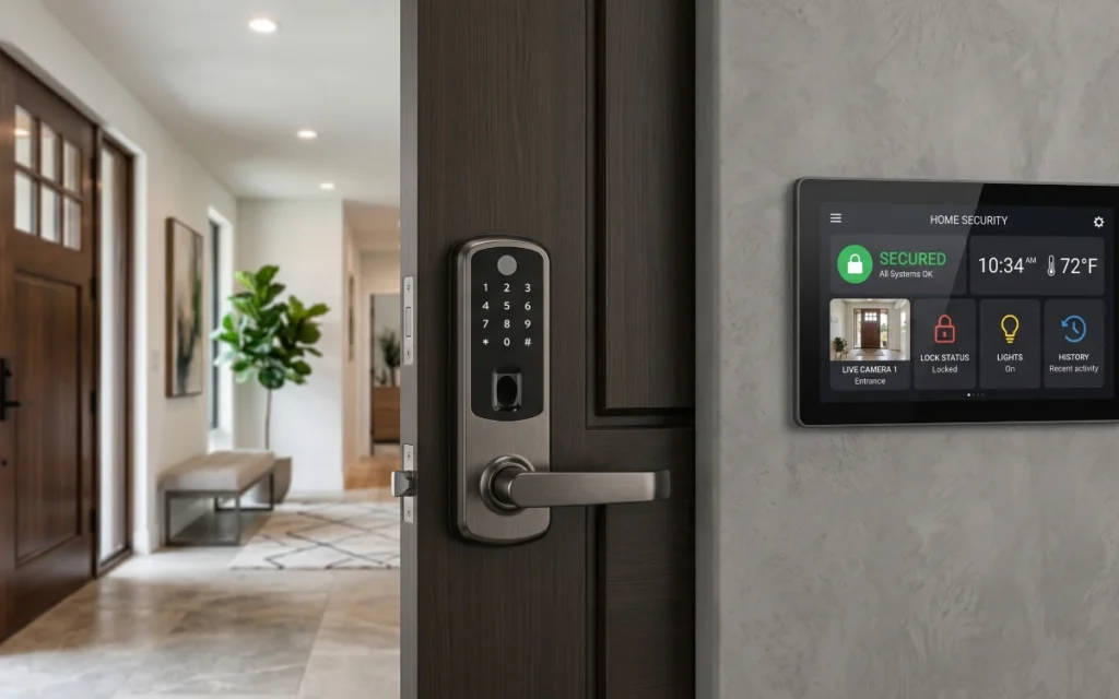 AI powered smart security system for modern home offices