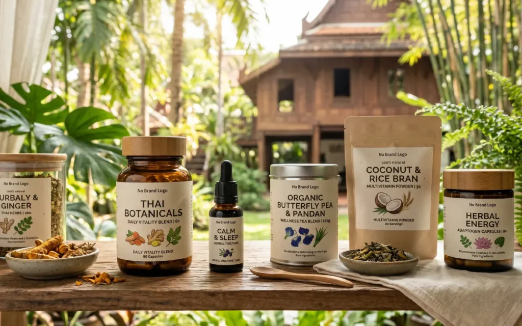 Premium wellness and nutraceutical ecommerce products in Thailand